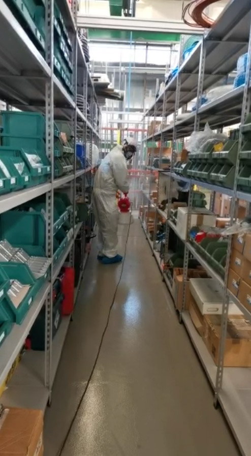 Sanificazione Aziende