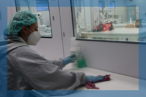 Pulizia camere bianche