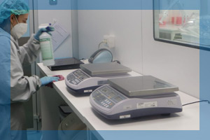 Pulizia camere bianche