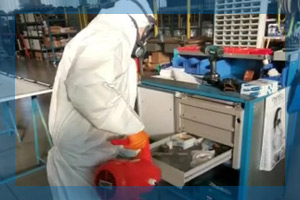 Pulizia e sanificazione Capannoni